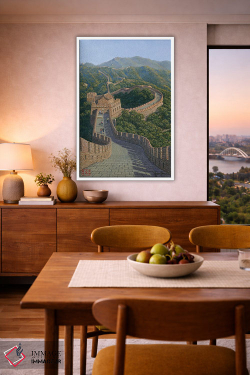 تابلو دکوراتیو دیوار بزرگ چین اثر ریچارد هارپوم - D6W