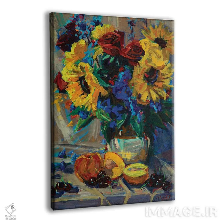 تابلو دکوراتیو میز تابستانی اثر ماری مسی - نمای پرسپکتیو محصول