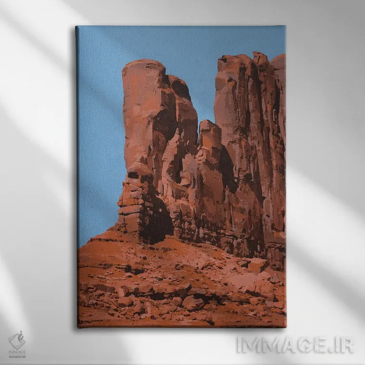 تابلو دکوراتیو محشر است اثر مارکو باربریو - نمای روبهرو روی دیوار
