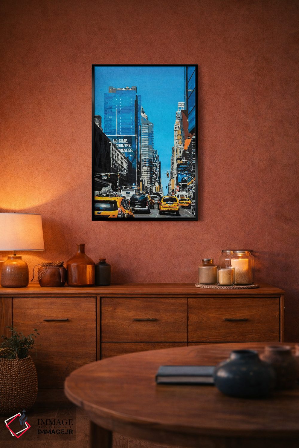 تابلو دکوراتیو تابستان در شهر اثر مارکو باربریو - D5B