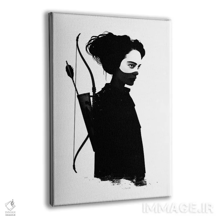 تابلو دکوراتیو چهار دل اثر روبن ایرلند - نمای پرسپکتیو محصول