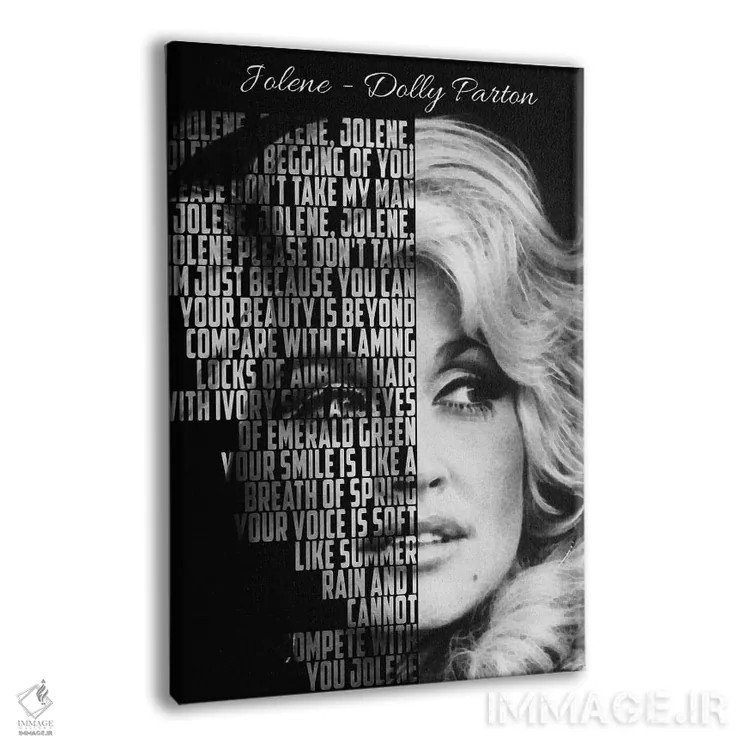 تابلو دکوراتیو جولین اثر گوناوان آر بی - نمای پرسپکتیو محصول