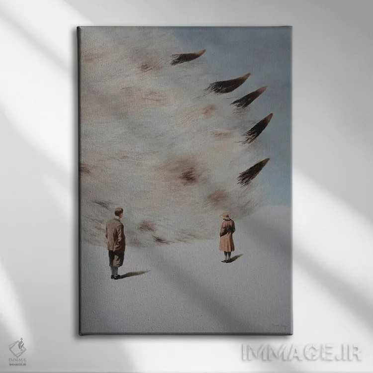 تابلو دکوراتیو یافتن اثر رودولف کوزوو - نمای روبهرو روی دیوار