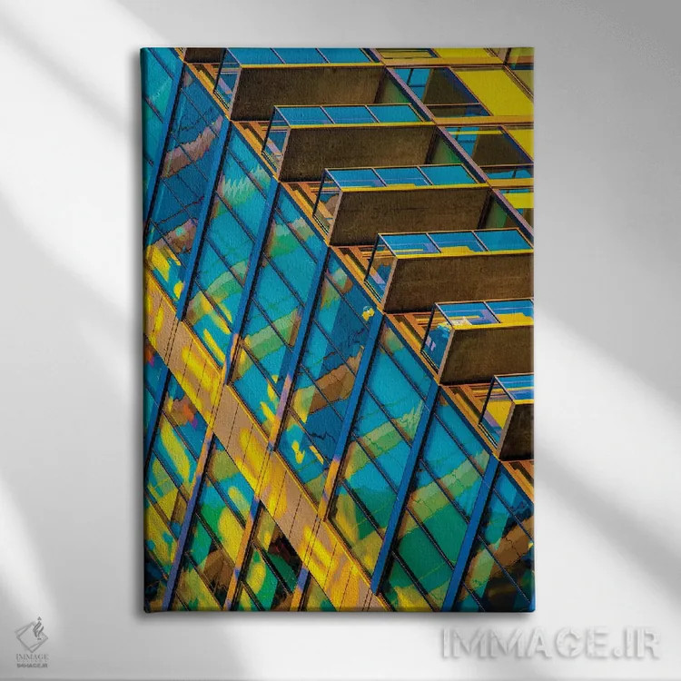 تابلو دکوراتیو وسواس اثر ریموند کونست - نمای روبهرو روی دیوار