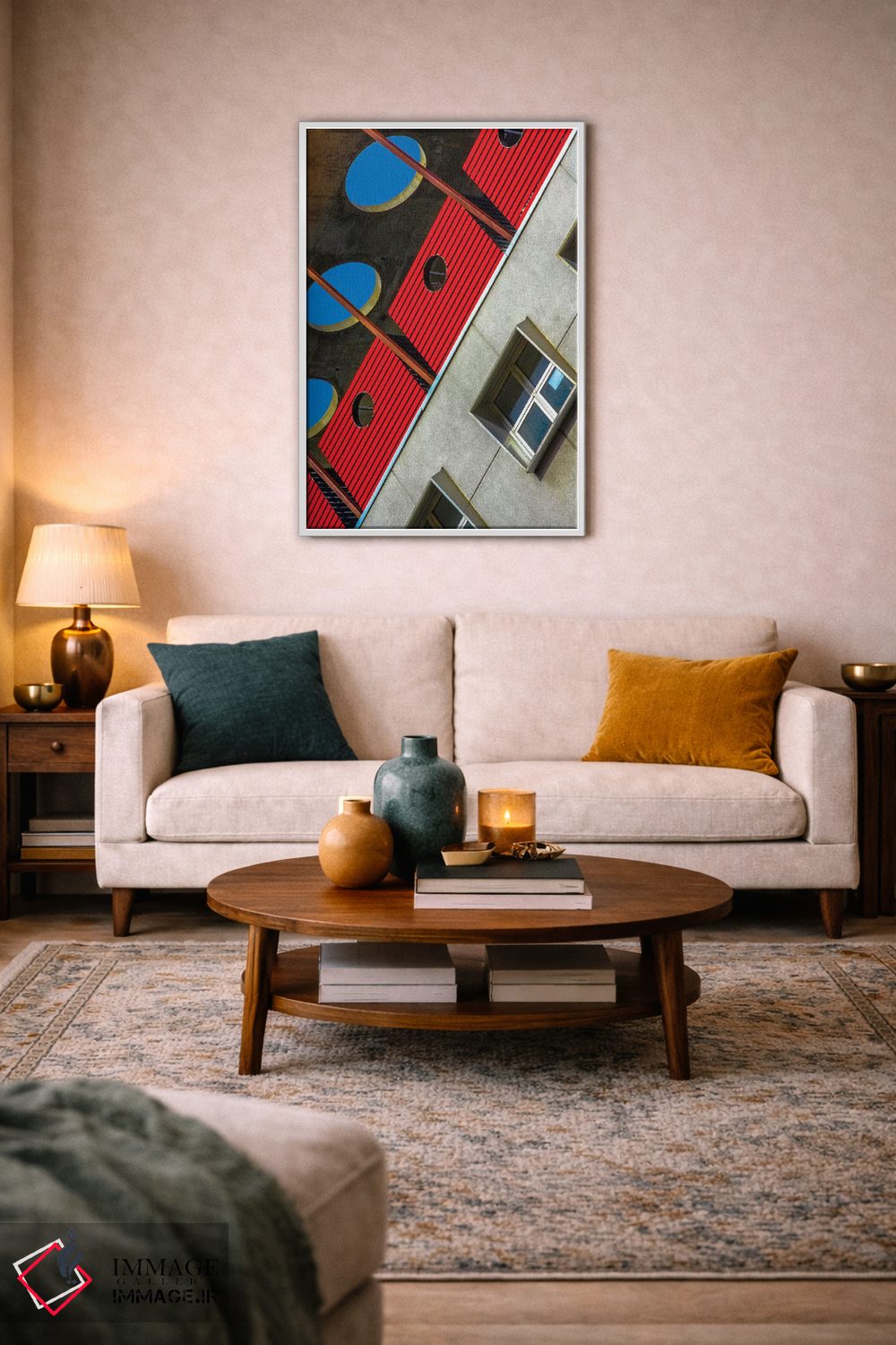 تابلو دکوراتیو مرا به ماه ببر اثر ریموند کونست - D3W