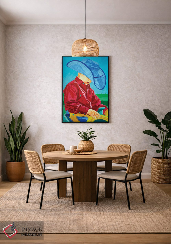 تابلو دکوراتیو کابوی جوان اثر راندال استینکه - D6B