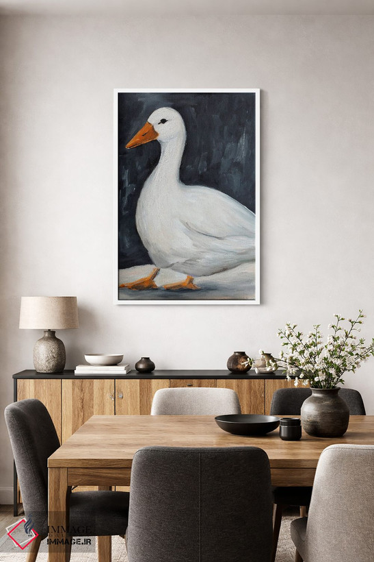 تابلوی اردک اثر رومانا خومین - D2W
