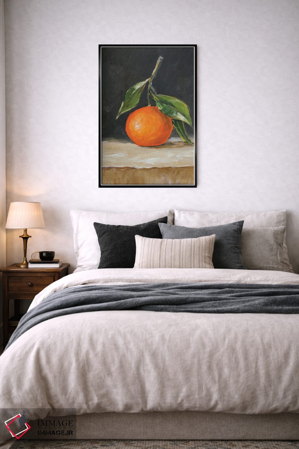 تابلو دکوراتیو نارنگی اثر رومانا خومین - D6B