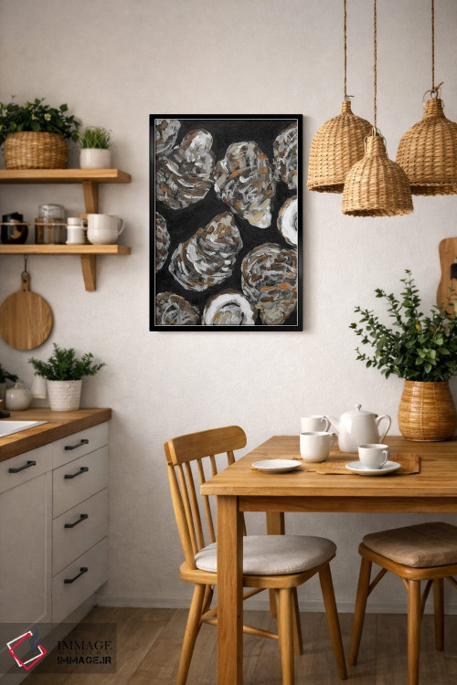 تابلو دکوراتیو صدف ها اثر رومانا خومین - D6B