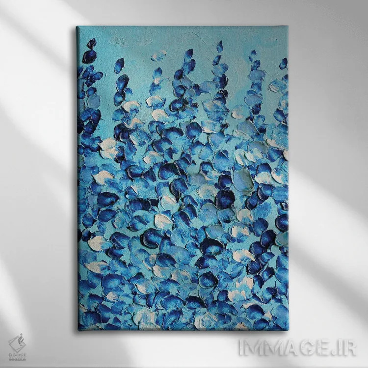 تابلو دکوراتیو اسطوخودوس اثر رومانا خومین - نمای روبهرو روی دیوار