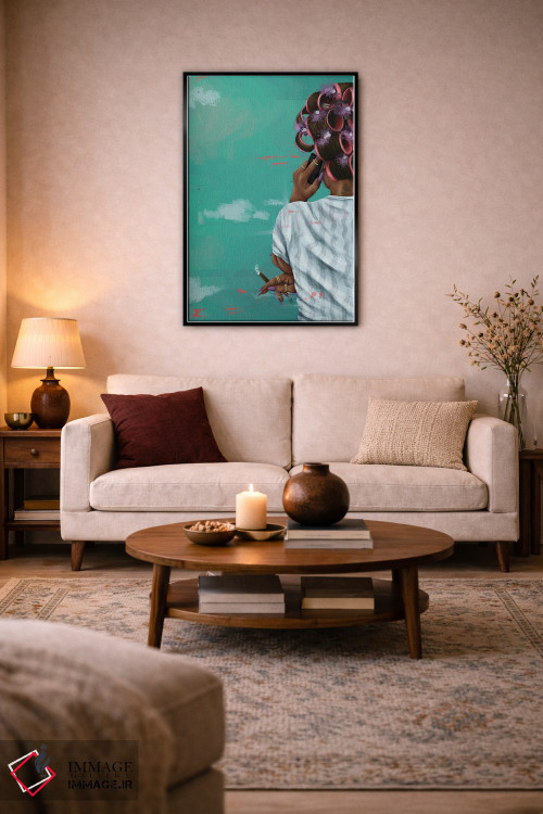 تابلو دکوراتیو کیه؟ اثر رول آپ اند پینت - D4B