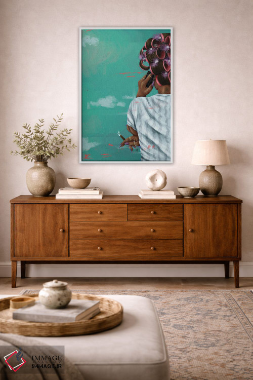 تابلو دکوراتیو کیه؟ اثر رول آپ اند پینت - D3W