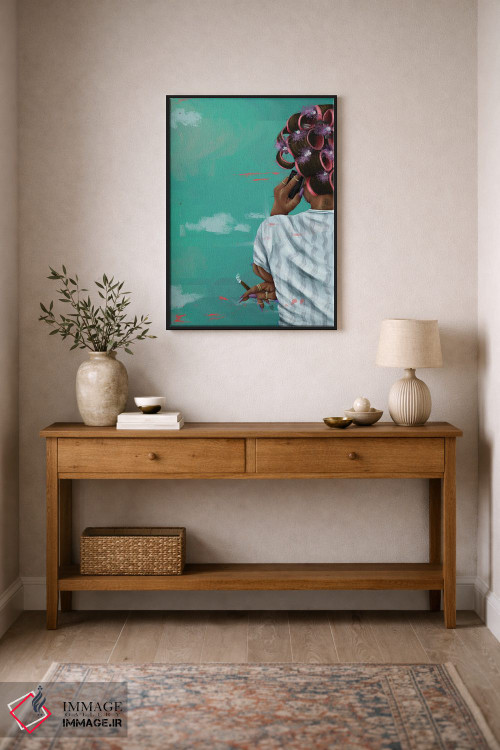 تابلو دکوراتیو کیه؟ اثر رول آپ اند پینت - D2B