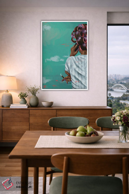 تابلو دکوراتیو کیه؟ اثر رول آپ اند پینت - D6W