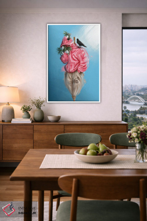 تابلو دکوراتیو مترسک اصلی اثر رول آپ اند پینت - D4W