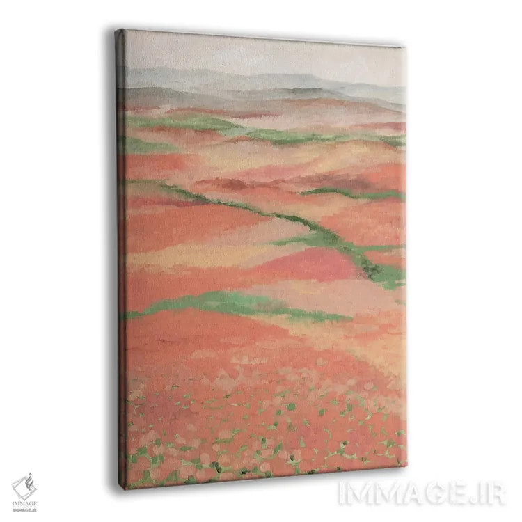 تابلو مدرن منظره مرجانی اوزیاس اثر بلرز بای ای آی - نمای پرسپکتیو محصول