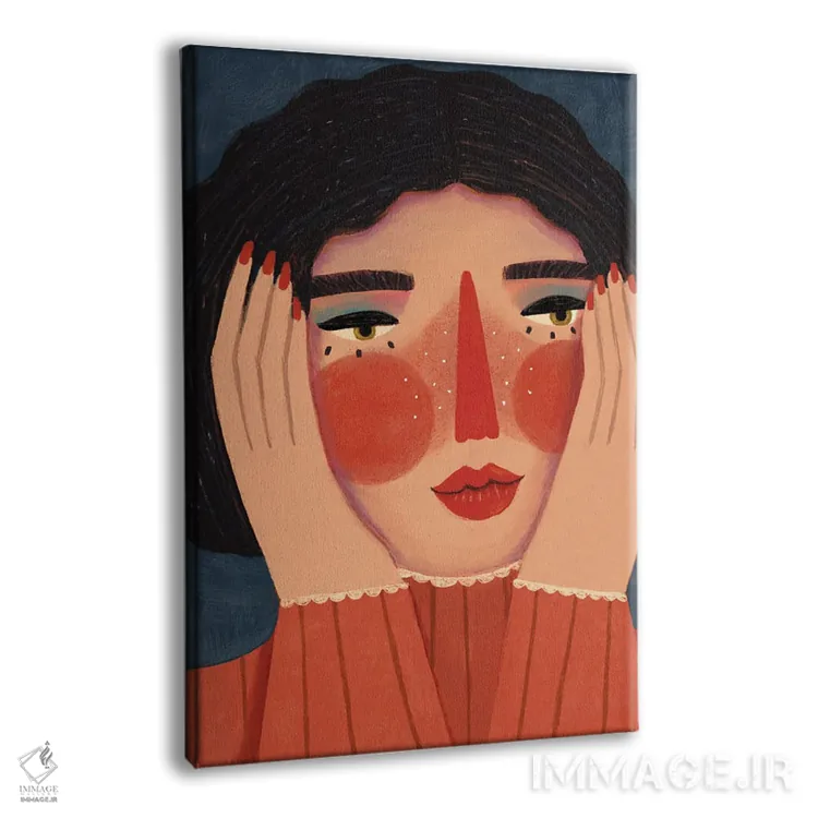 تابلو دکوراتیو بازتاب اثر رنه مل یا - نمای پرسپکتیو محصول