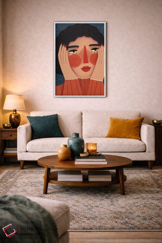 تابلو دکوراتیو بازتاب اثر رنه مل یا - D2W