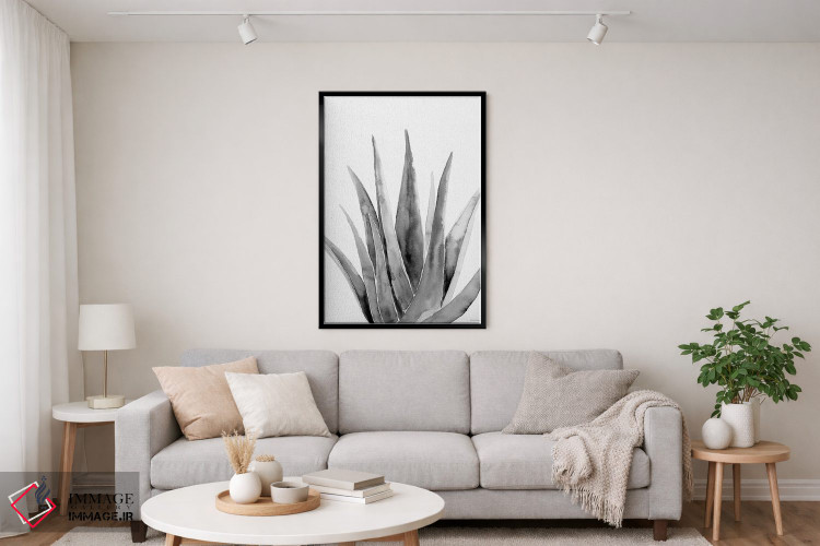 تابلو مینیمال گیاه ارگانیک II اثر ریچل نیمان - D4B