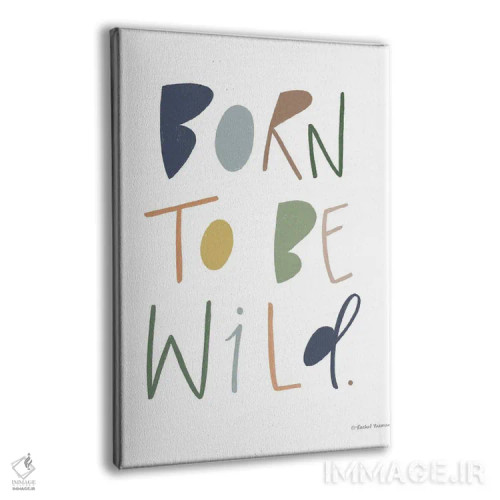 تابلو دکوراتیو زاده سرزمین وحشی بودن اثر ریچل نیمان - نمای پرسپکتیو محصول