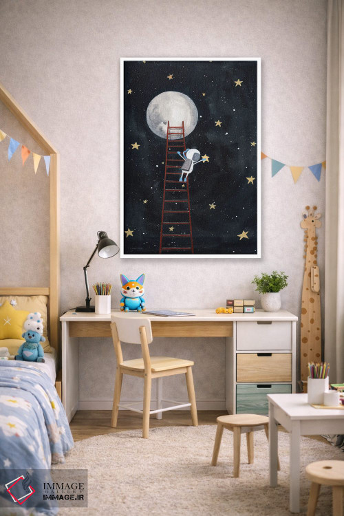 تابلو دکوراتیو ستاره ای را بگیر اثر ریچل نیمان - D1W