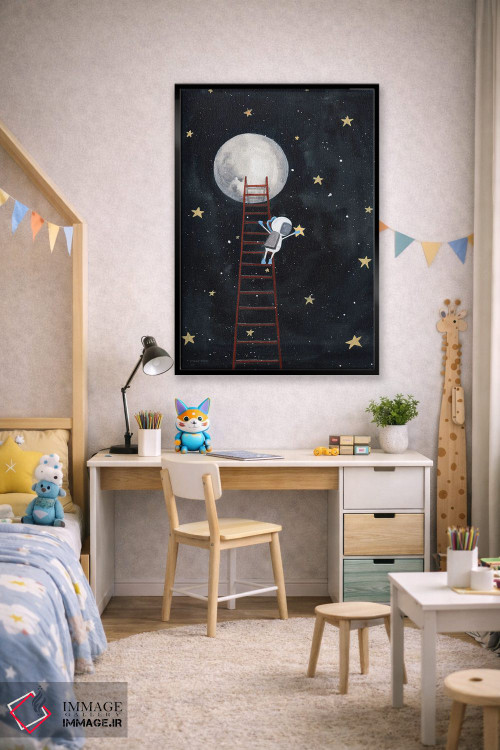 تابلو دکوراتیو ستاره ای را بگیر اثر ریچل نیمان - D2B