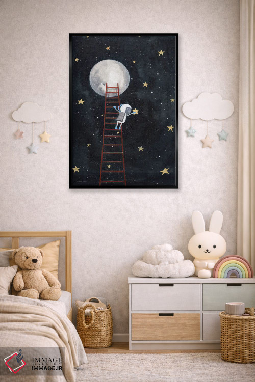 تابلو دکوراتیو ستاره ای را بگیر اثر ریچل نیمان - D4B