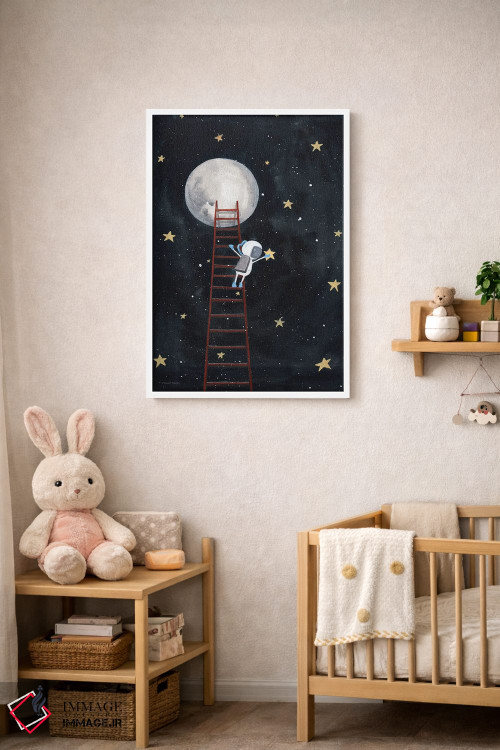 تابلو دکوراتیو ستاره ای را بگیر اثر ریچل نیمان - D3W