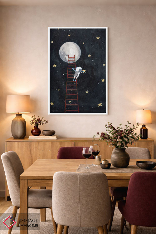 تابلو دکوراتیو ستاره ای را بگیر اثر ریچل نیمان - D6W