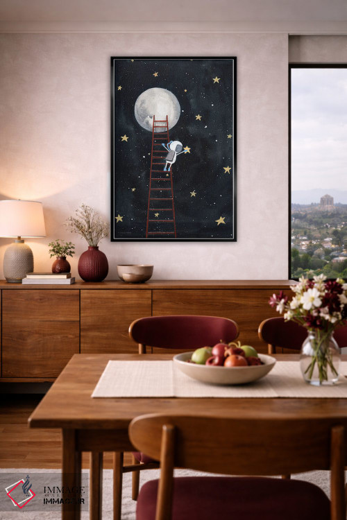 تابلو دکوراتیو ستاره ای را بگیر اثر ریچل نیمان - D5B