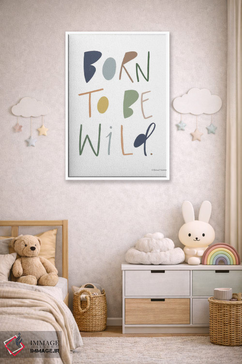 تابلو دکوراتیو زاده سرزمین وحشی بودن اثر ریچل نیمان - D5W