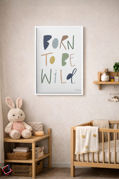 تابلو دکوراتیو زاده سرزمین وحشی بودن اثر ریچل نیمان - D4W