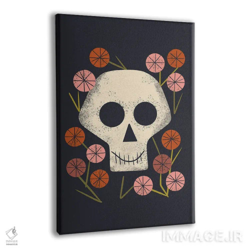 تابلو مینیمال زندگی و مرگ اثر رنیا ال. تول - نمای پرسپکتیو محصول