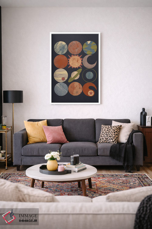 تابلو مدرن شبکه سامانه خانگی اثر رنیا ال. تول - D2W