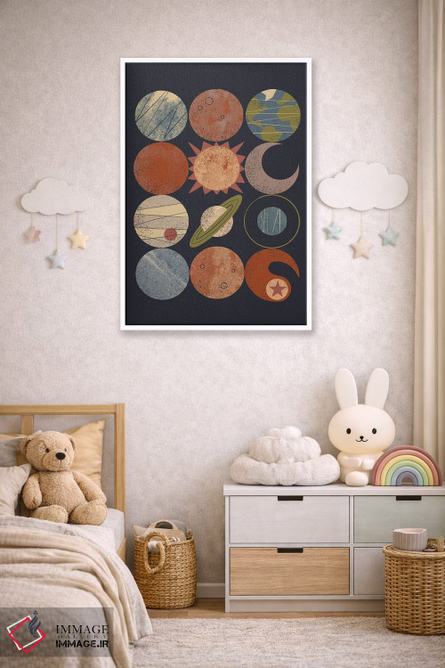 تابلو مدرن شبکه سامانه خانگی اثر رنیا ال. تول - D4W