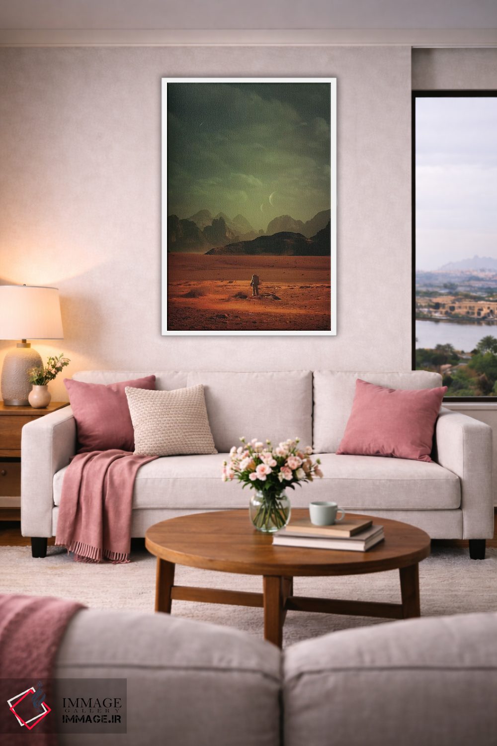 تابلو دکوراتیو برای فهمیدن جهان اثر راب هاکمو - D4W