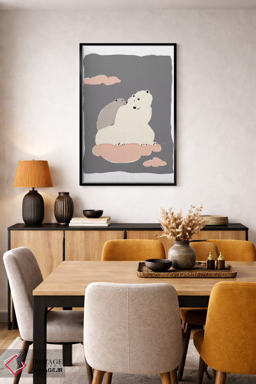 تابلو دکوراتیو رویاپردازان ۳ اثر راب دلما تر - D6B