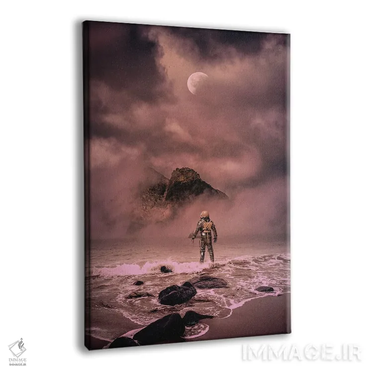 تابلو دکوراتیو Longing To Be Lit.,قلب مثل شمع است، مشتاق شعله ور شدن اثر راب هاکمو - نمای پرسپکتیو محصول