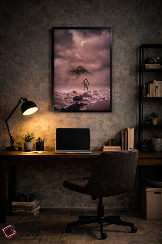 تابلو دکوراتیو Longing To Be Lit.,قلب مثل شمع است، مشتاق شعله ور شدن اثر راب هاکمو - D6B