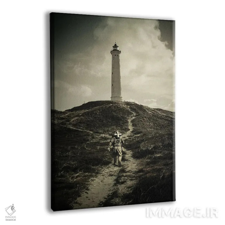 تابلو دکوراتیو Through The Prism Of Fate,همه راه ها از منشور سرنوشت دیده می… اثر راب هاکمو - نمای پرسپکتیو محصول