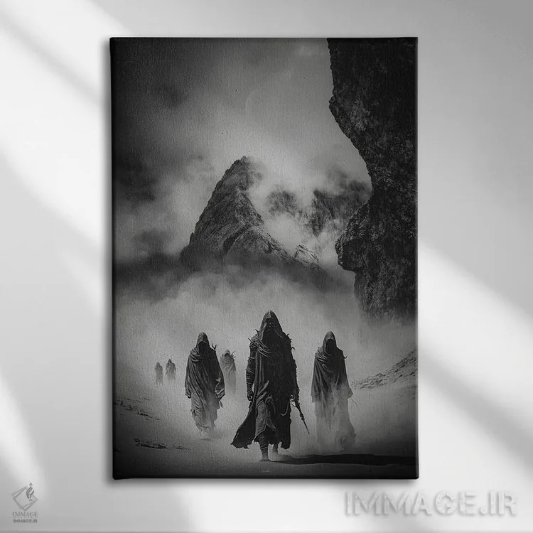 تابلو دکوراتیو تنها یک خانه پیروز خواهد شد اثر راب هاکمو - نمای روبهرو روی دیوار