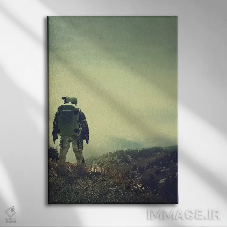 تابلو دکوراتیو باغبان ۲ اثر راب هاکمو - نمای روبهرو روی دیوار