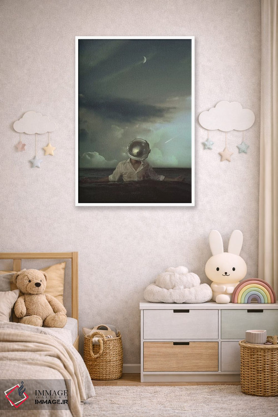 تابلو دکوراتیو به ساحل رسیده اثر راب هاکمو - D3W