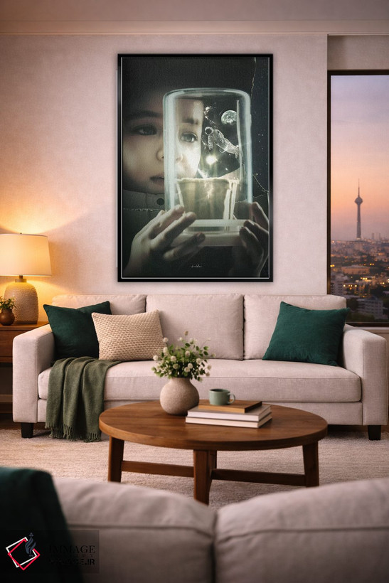 تابلو دکوراتیو رویاهای کودکی اثر راب هاکمو - D3B