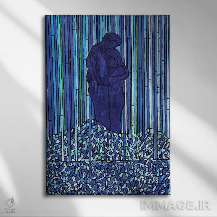 تابلو دکوراتیو ما اثر ریچل اولینوک - نمای روبهرو روی دیوار