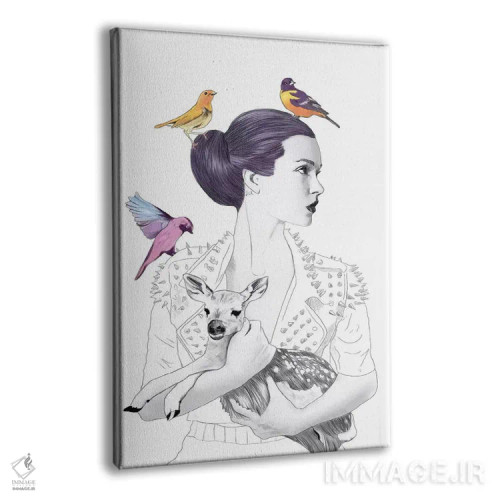 تابلو دکوراتیو شاهزاده پایک اثر جنی روم - نمای پرسپکتیو محصول