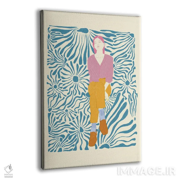 تابلو دکوراتیو پرتره ی گیج دو اثر جنی روم - نمای پرسپکتیو محصول