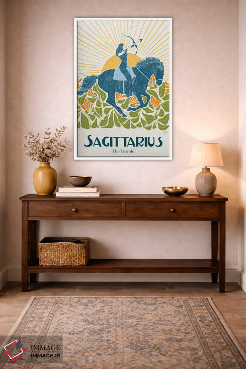 تابلو دکوراتیو قوس اثر جنی روم - D2W