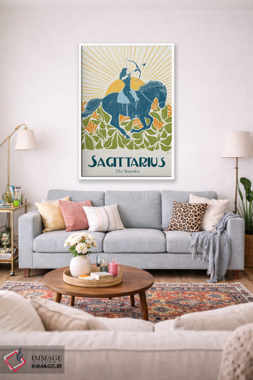 تابلو دکوراتیو قوس اثر جنی روم - D1W