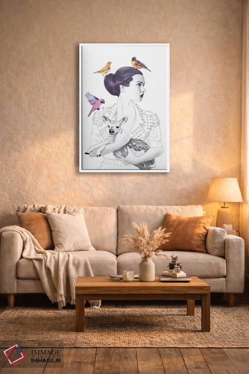 تابلو دکوراتیو شاهزاده پایک اثر جنی روم - D3W